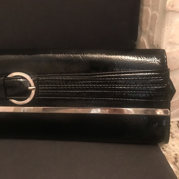 Black Clutch Purse - Picture 2 of 8